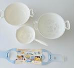 3-delige vergiet-set crêmewit Tontarelli Nostalgia, Ophalen, Nieuw, Overige materialen, Overige typen