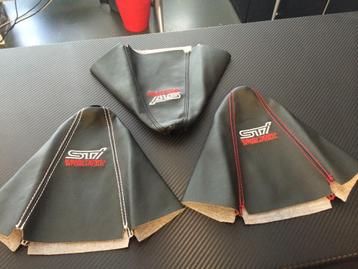 PowerParts pookzak STI logo wit rood zwart stiksel beschikbaar voor biedingen