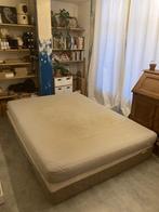Double Mattress and box spring, Ophalen, Gebruikt, Tweepersoons, 140 cm
