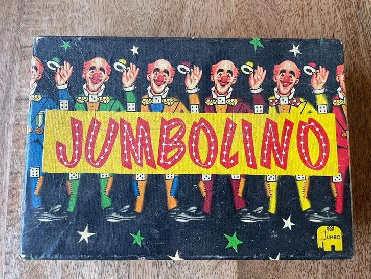 Vintage Jumbo Spel 'Jumbolino' - Jaren '60 Design! (No 108), Hobby en Vrije tijd, Gezelschapsspellen | Overige, Gebruikt, Ophalen of Verzenden