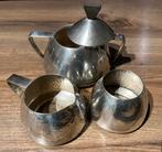 Verzilverd room en suiker stel Gero, Ophalen of Verzenden