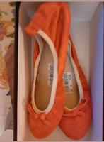 Versace ballerinas rood beige suede 38 slippers sneakers, Nieuw, Versace, Rood, Ballerina's