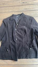 Rib jasje blouse Frank Walder 40, Ophalen of Verzenden, Gedragen, Maat 46/48 (XL) of groter, Bruin