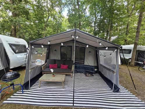 Caravan ''Caravelair Bamba 360'' met stapelbed, Caravans en Kamperen, Caravans, Particulier, tot en met 4, 500 - 750 kg, Treinzit