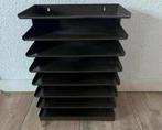 Vintage Industrieel postvak bruin metaal 49-39-24 cm, Ophalen, Zo goed als nieuw