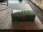 Retro mintgroen broodtrommel, Verzamelen, Retro, Ophalen, Huis en Inrichting