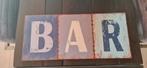 Vintage Bar Bord Decoratie, Ophalen of Verzenden, Gebruikt