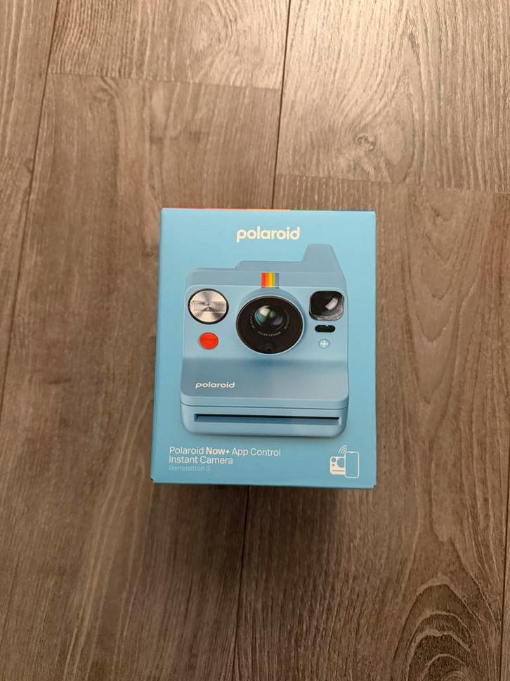Polaroid Now+ Gen 3 Arctic Blue | Nieuw in doos, Audio, Tv en Foto, Fotocamera's Analoog, Nieuw, Polaroid, Verzenden