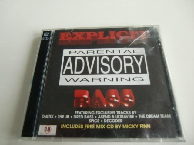 Explicit Bass, Ophalen of Verzenden, Zo goed als nieuw, Dance Populair