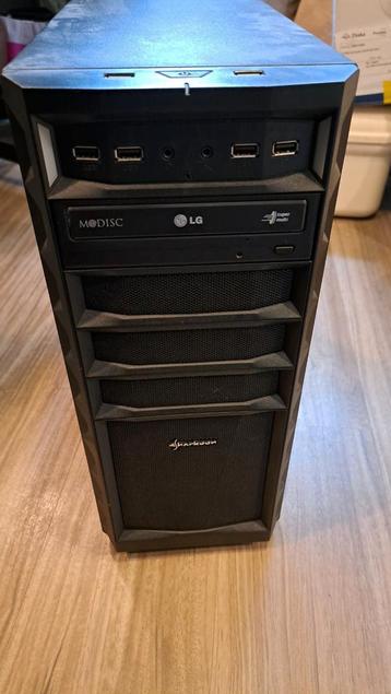 Sharkoon Gaming PC - incl. PSU, GPU, CPU en RAM beschikbaar voor biedingen