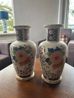 Imari Stijl Porseleinen Vazen Set, Ophalen of Verzenden