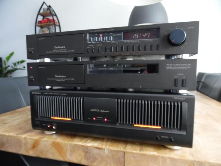 3dlg Technics Pre-power combi met tuner en remote unit, Audio, Tv en Foto, Stereo-sets, Gebruikt, Tuner of Radio, Overige merken