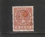 langebalkstempel MEPPEL op nvph178.  Verticale vouw in zegel, Ophalen of Verzenden, T/m 1940, Gestempeld