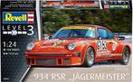 Revell 1:24 Porsche 934 Rsr Jagermeister, Nieuw, Revell, Groter dan 1:32, Auto