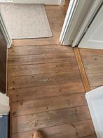 Gratis houten vloer +- 30m2 (vanaf 28/07), Ophalen, Gebruikt, Vloerdelen of -planken, 10 m² of meer