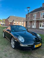 Porsche 997 / 911 Carrera Cabrio, Sp.Chrono, X-Pipe, Handbak, Auto's, Achterwielaandrijving, Zwart, Cabriolet, 4 stoelen