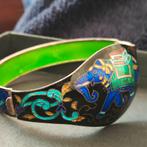 Vintage Rajasthani felgekleurde emaille/ zilveren armband.
I, Sieraden, Tassen en Uiterlijk, Armbanden, Ophalen of Verzenden, Zo goed als nieuw