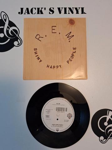 R.E.M. - Shiny Happy People 7" Single  1991/3 beschikbaar voor biedingen