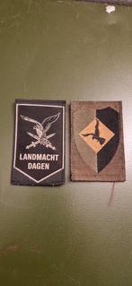 Patch luchtmobiele brigade, Ophalen of Verzenden, Landmacht, Nederland, Embleem of Badge