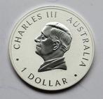 **  Australië. 1 Dollar 2025 Kookaburra Silver Coin 1 oz  **, Verzenden, Losse munt, Zilver