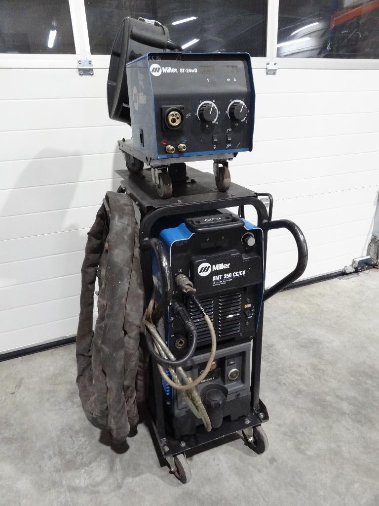 Mig/Mag lasapparaat Miller XMT 350  CC/CV watergekoeld, Doe-het-zelf en Verbouw, Gereedschap | Lasapparaten, Ophalen of Verzenden