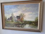 Te koop: Schilderij Boerderij G. Ernens, Antiek en Kunst, Ophalen