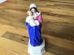 Antiek Maria beeldje met kind, Antiek en Kunst, Ophalen of Verzenden