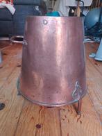 Mooie antieke koperen grote ketel/pot., Antiek en Kunst, Antiek | Koper en Brons, Ophalen