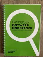 Basisboek Ontwerp Onderzoek - Onderwijs in de praktijk, Ophalen of Verzenden, Gamma, Zo goed als nieuw, HBO