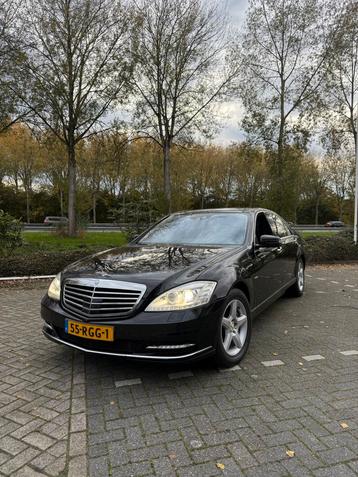 Mercedes-Benz S-Klasse 400 AUTOMAAT 299pk Hybrid Lang Zwart beschikbaar voor biedingen