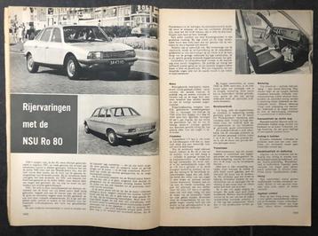 NSU Ro80 test in Autokampioen 1969 beschikbaar voor biedingen
