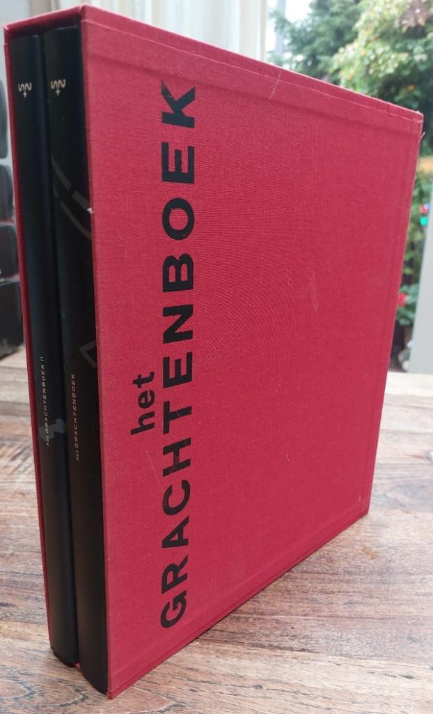 HET GRACHTENBOEK Amsterdam deel 1 en 2 in Case cover. IZGS., Boeken, Geschiedenis | Stad en Regio, Gelezen, Ophalen of Verzenden