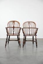2 Windsor stoelen met karakter en prachtige kleurstelling, Ophalen