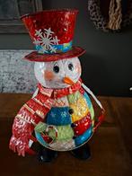 Zeldzame metalen sneeuwman., Huis en Inrichting, Ophalen of Verzenden, Zo goed als nieuw