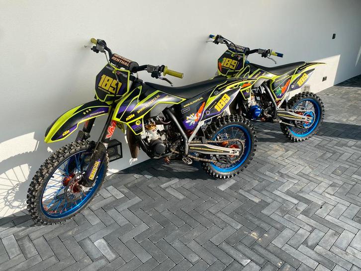 2x KTM SX 85cc wedstrijdklaat + vele onderdelen, Motoren, Motoren | KTM, Particulier, Crossmotor, Ophalen