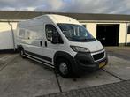 Peugeot Boxer 335 2.2 HDI L3H2 XR 3PRSN Airco Navi Cruise Co, Euro 5, Stof, Gebruikt, Zwart