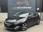 Peugeot 308 1.2 PureTech PANO - LED - AC, Auto's, Voorwielaandrijving, Gebruikt, Euro 6, Zwart