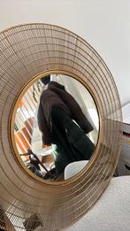 Gouden ronde spiegel - zon - amsterdam, Huis en Inrichting, Woonaccessoires | Spiegels, Minder dan 50 cm, Rond, Ophalen of Verzenden