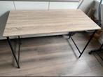 Industrieel bureau 120x60, Huis en Inrichting, Tafels | Salontafels, Ophalen, 50 tot 100 cm, Zo goed als nieuw, Minder dan 50 cm