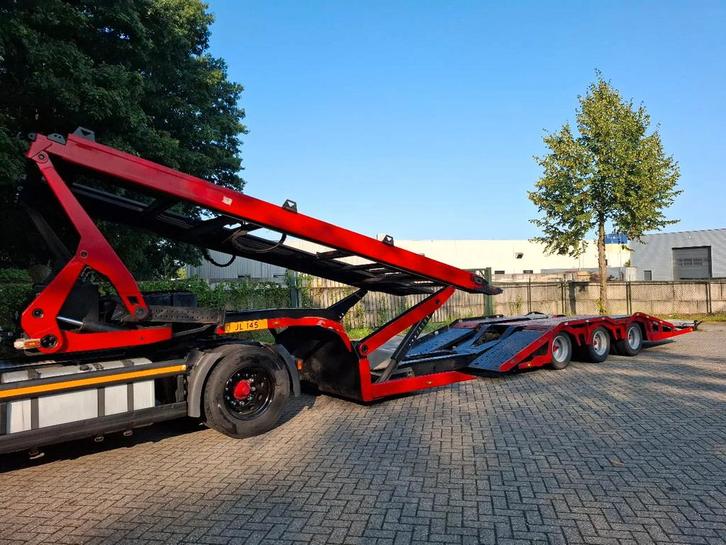 Lohr Truck, Machine transporter (bj 1996), Auto's, Vrachtwagens, Bedrijf, ABS, Aanhangers en Opleggers, Overige brandstoffen, Geïmporteerd