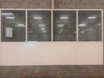 Hardhout kozijn met Glas, Ophalen, Gebruikt, Aluminium, 150 tot 225 cm