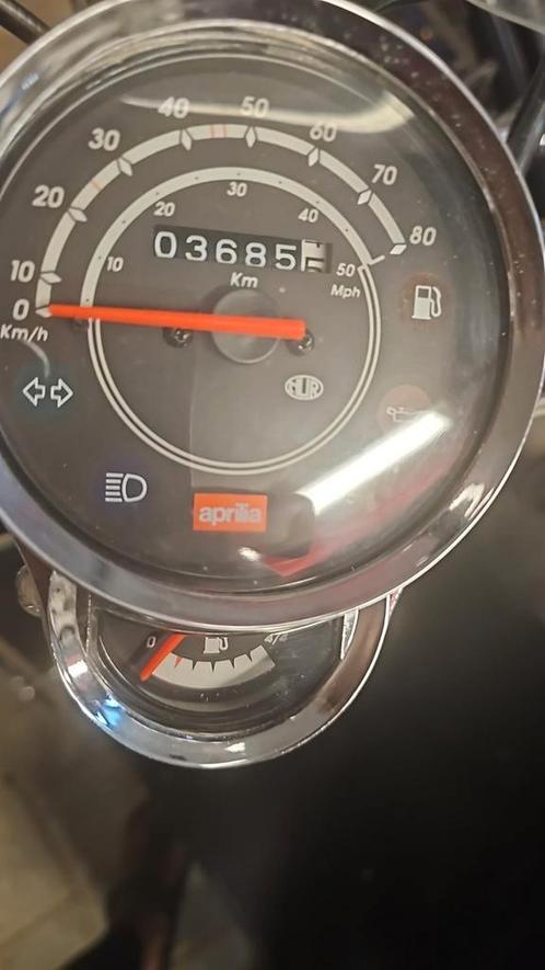 Mooie Aprilia Mojito. Zwart  3685 km, Fietsen en Brommers, Scooters | Aprilia, Zo goed als nieuw, Overige modellen, Ophalen