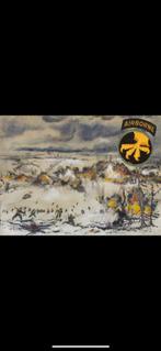 Tweede wereld oorlog, tekening, Verzamelen, Militaria | Tweede Wereldoorlog, Ophalen of Verzenden, Landmacht, Overige gebieden