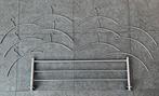 Stalen kapstok, Intersteel, incl kleerhangers, Huis en Inrichting, Gebruikt, Minder dan 100 cm, Metaal, Ophalen