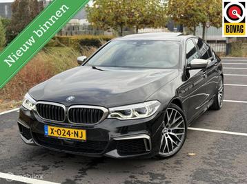 BMW 5-serie M550i xDrive High Executive PANO|360|LEDER|H&K|H beschikbaar voor biedingen