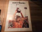 Marco van Basten Nederlands elftal, Ophalen of Verzenden, Zo goed als nieuw, Overige binnenlandse clubs, Poster, Plaatje of Sticker