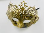 Mooie masker voor decoratie of te dragen, Ophalen of Verzenden, Nieuw, Goud, Overige materialen