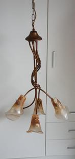 lamp, Huis en Inrichting, Lampen | Hanglampen, Ophalen, Gebruikt, Glas, 75 cm of meer