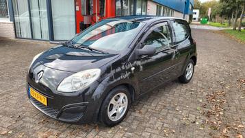 Renault Twingo 1.1 2009 Zwart LM velgen nw apk / airco / nap beschikbaar voor biedingen