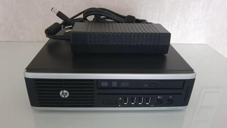 HP 8200 Elite Ultra Slim Desktop, Computers en Software, Desktop Pc's, Zo goed als nieuw, 2 tot 3 Ghz, SSD, 8 GB, Met videokaart